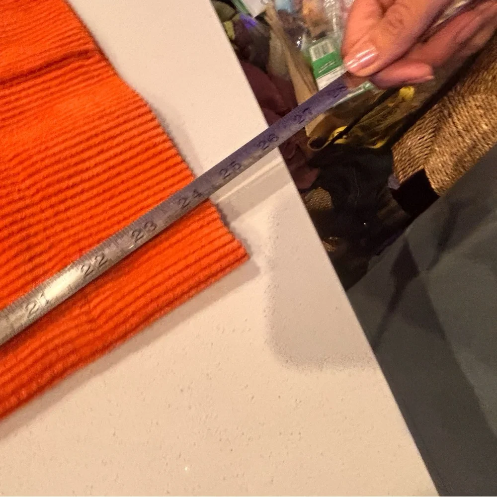 Bright Orange Corduroy Pants - Picture 5 of 11